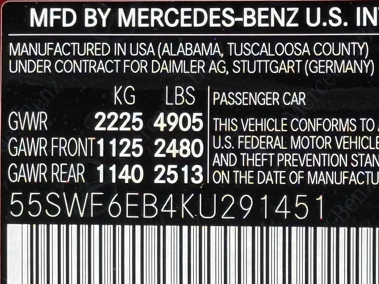 Mercedes-Benz C-Class  2019