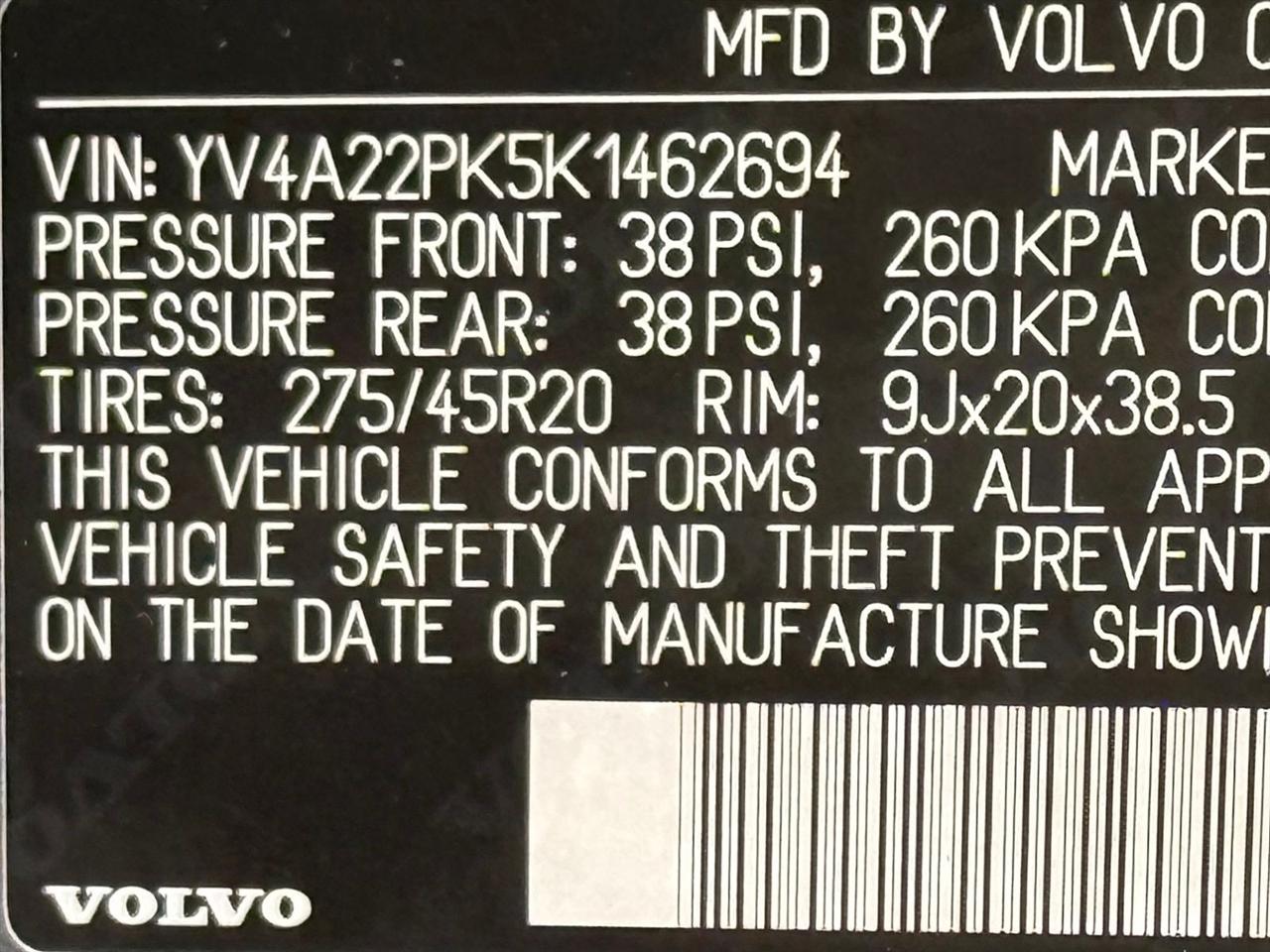Volvo XC90  2019