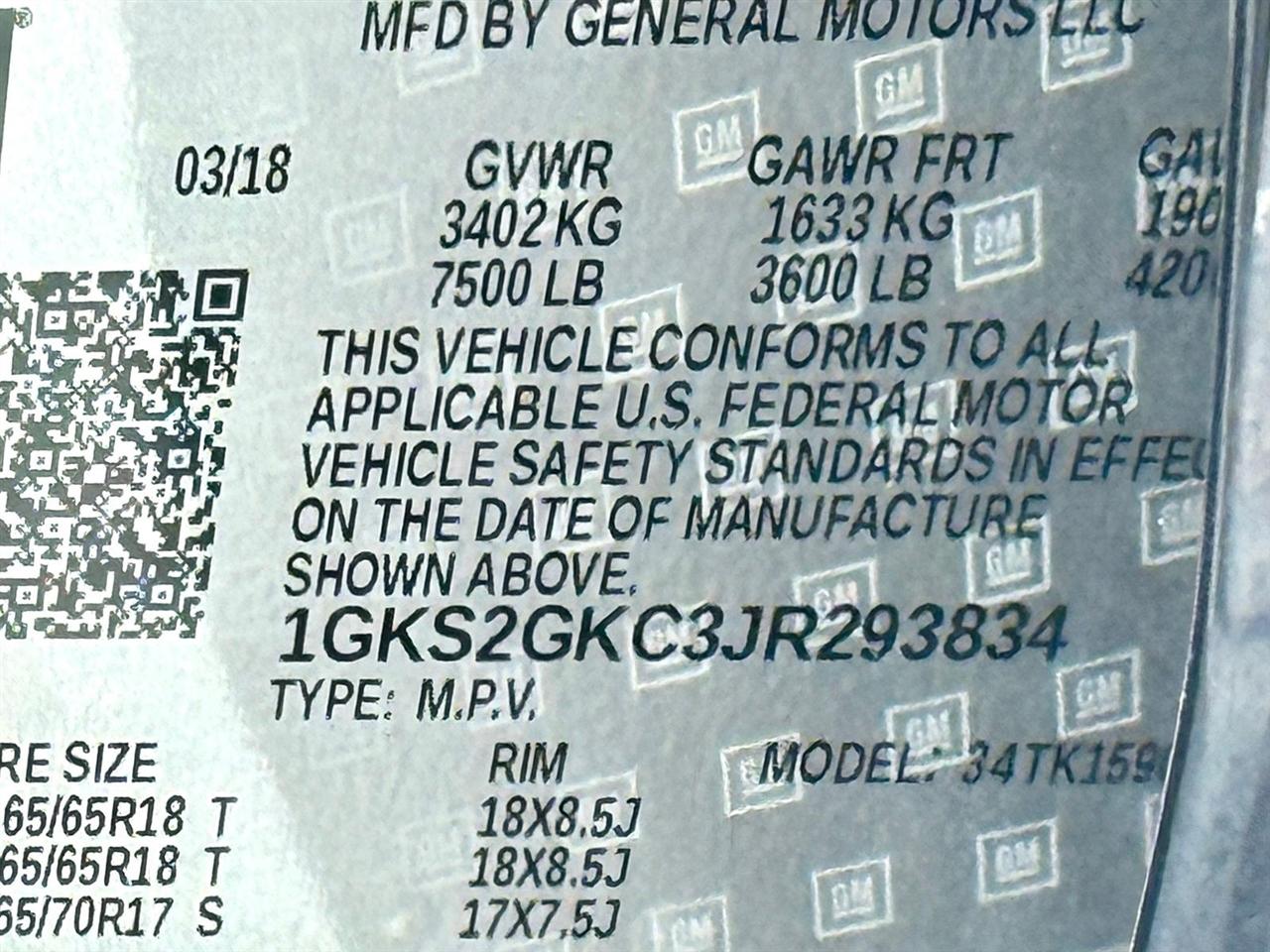 GMC Yukon XL  2018