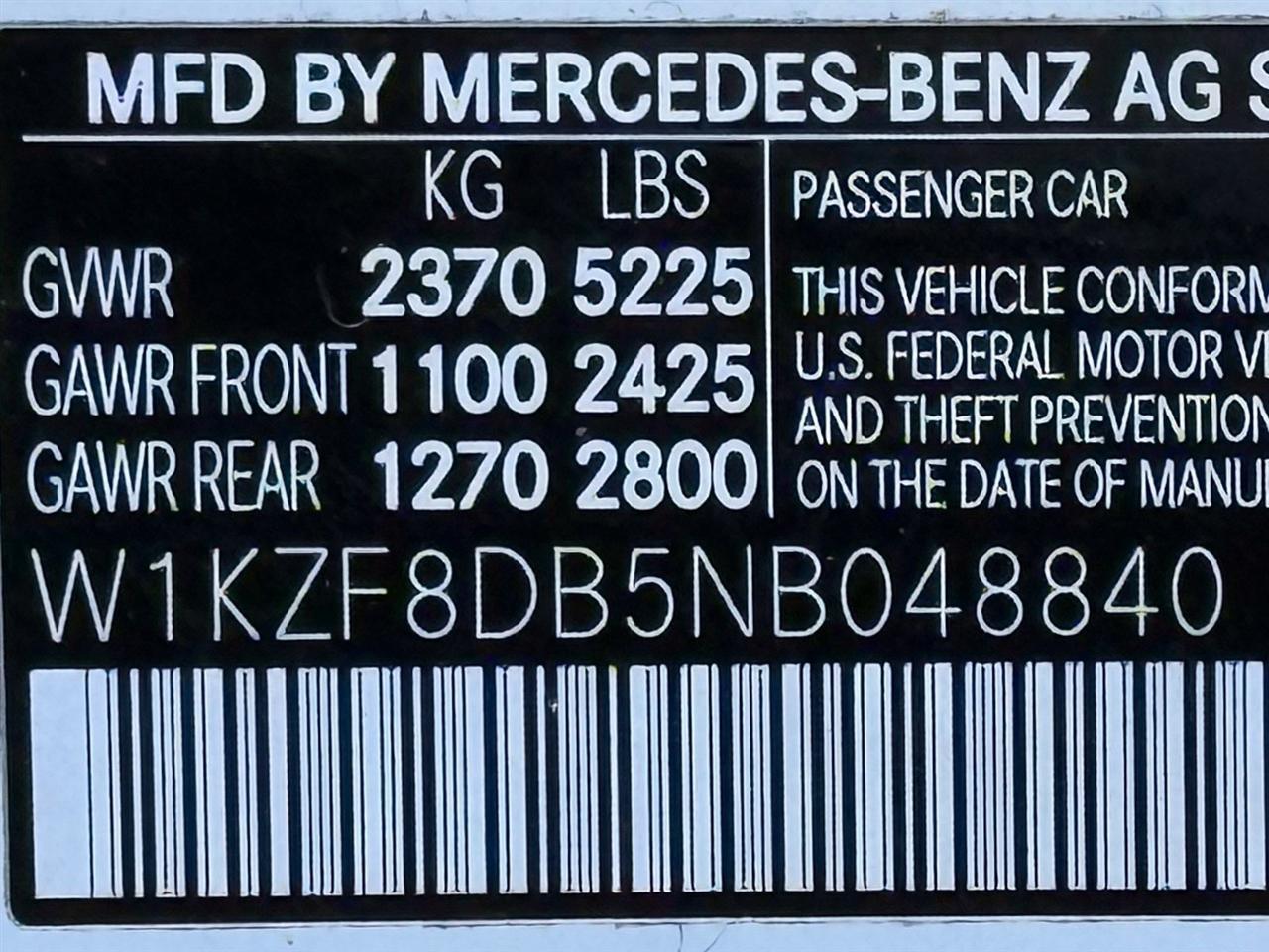Mercedes-Benz E-Class  2022
