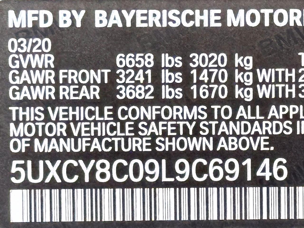 BMW X6  2020