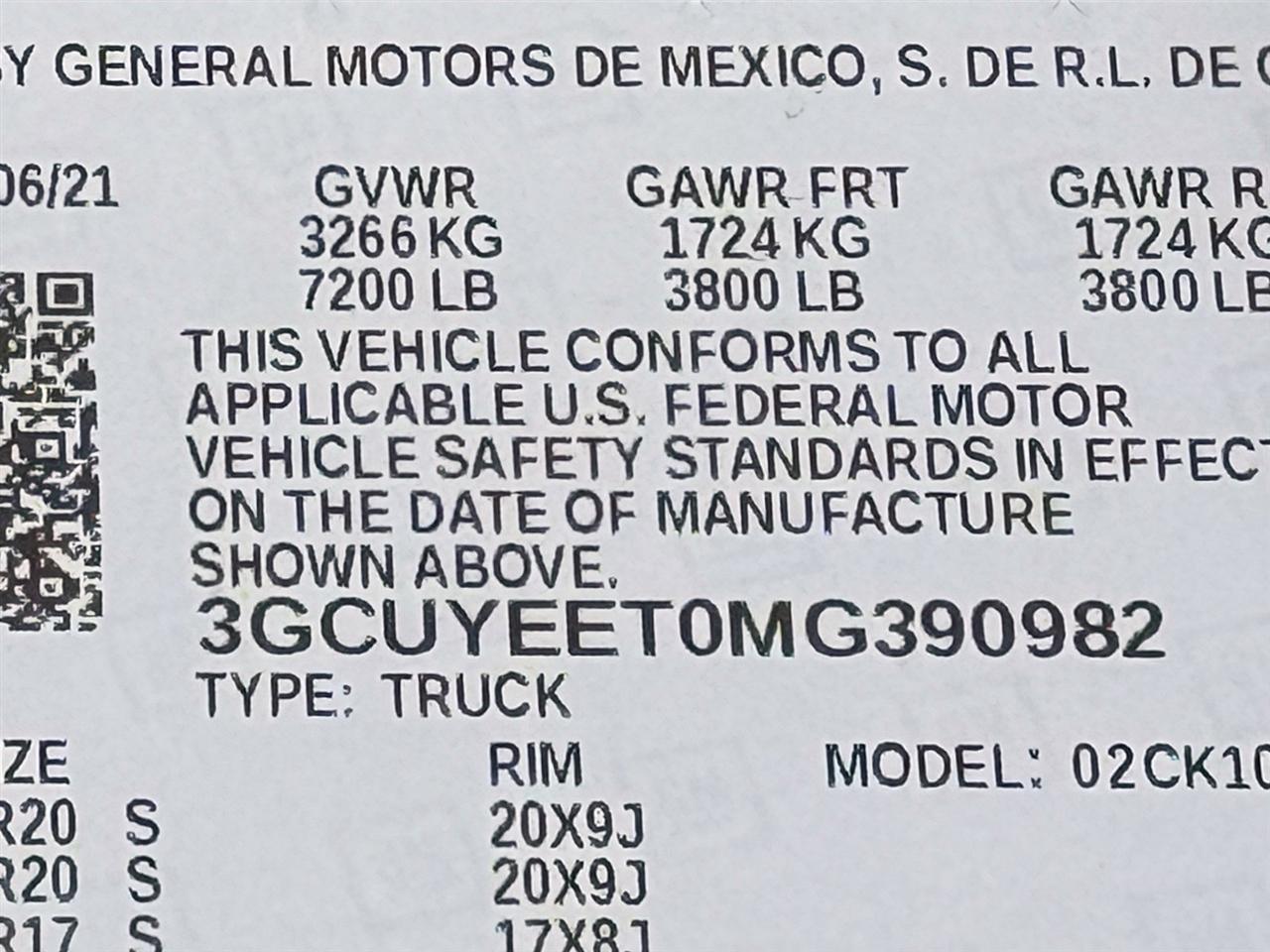 Chevrolet Silverado 1500  2021
