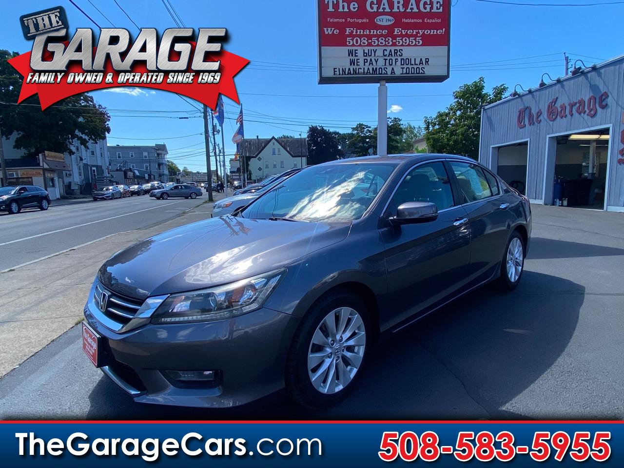 Used 2014 Honda Accord Sedan 4dr I4 EXL for Sale in Brockton MA 02301