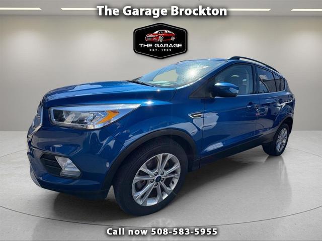 Blue 2018 Ford Escape SEL AWD SUV / Crossover All-Wheel Drive Automatic
