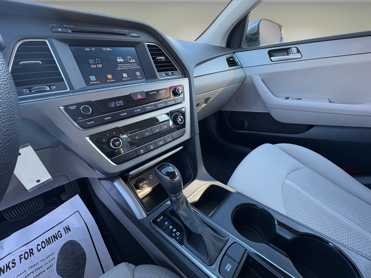 Hyundai Sonata 4dr Sdn 2.4L SE PZEV 2016