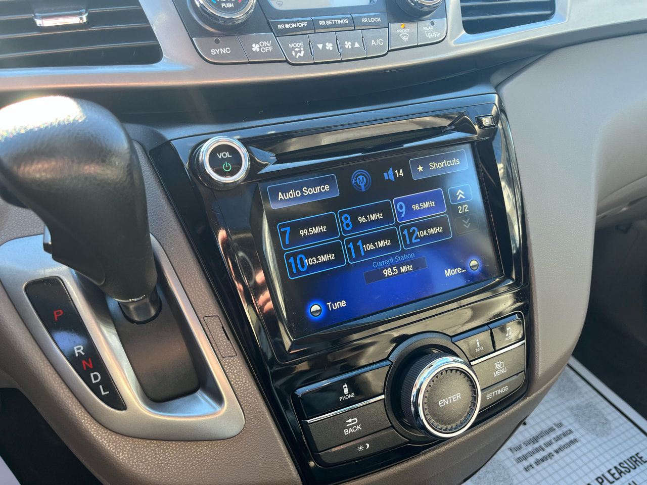 Honda Odyssey 5dr EX-L 2016