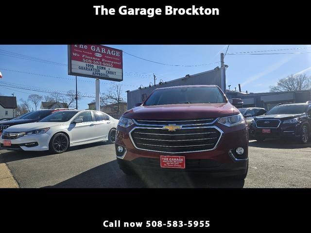 Red 2021 Chevrolet Traverse LT Cloth AWD SUV / Crossover Four-Wheel Drive Automatic
