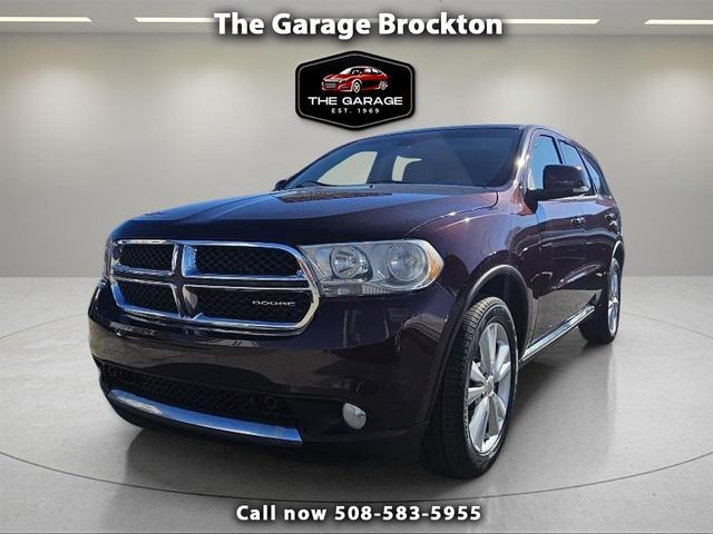 Red 2012 Dodge Durango Crew AWD SUV / Crossover All-Wheel Drive Automatic