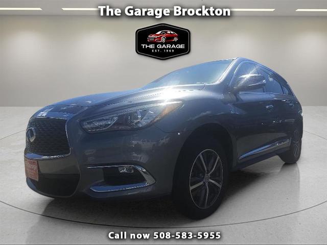 Gray 2018 INFINITI QX60 FWD SUV / Crossover Front-Wheel Drive Automatic