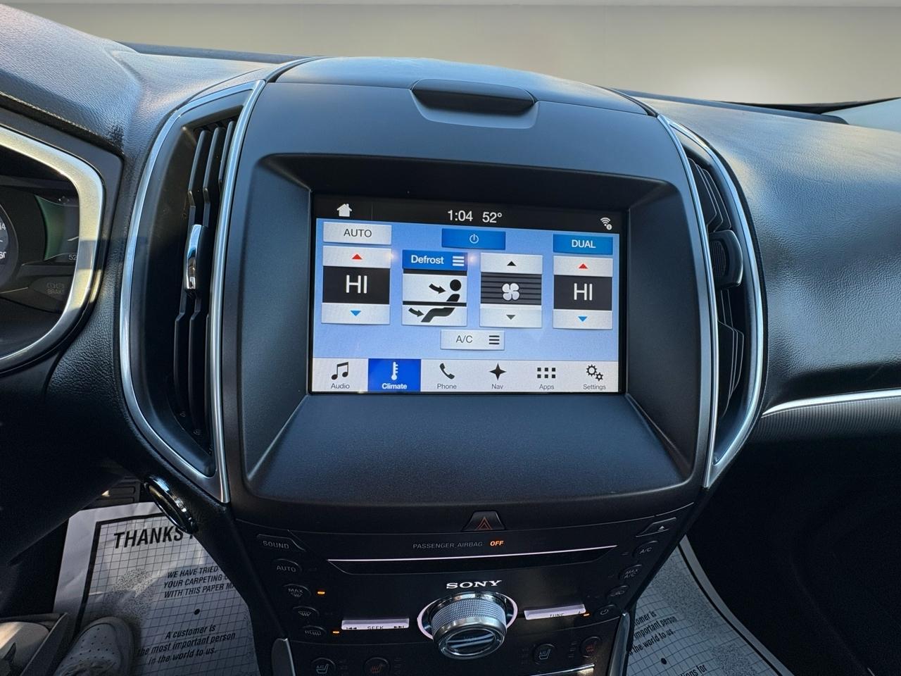 Ford Edge Titanium AWD 2017