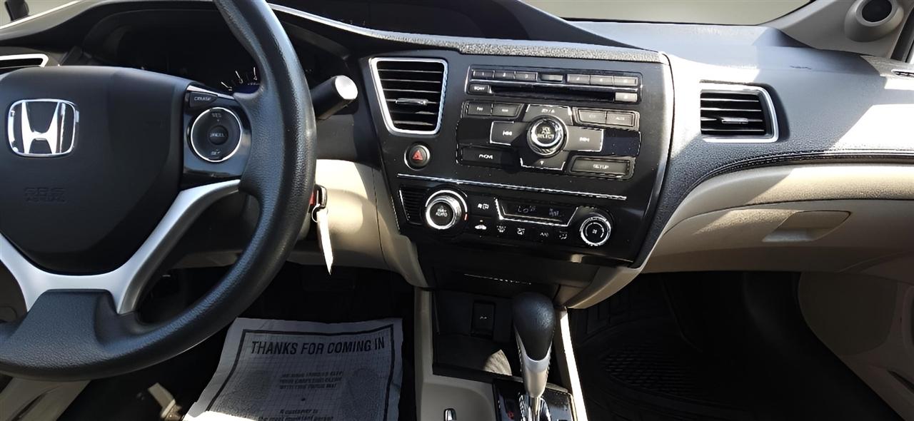Honda Civic Sdn 4dr Auto EX 2013