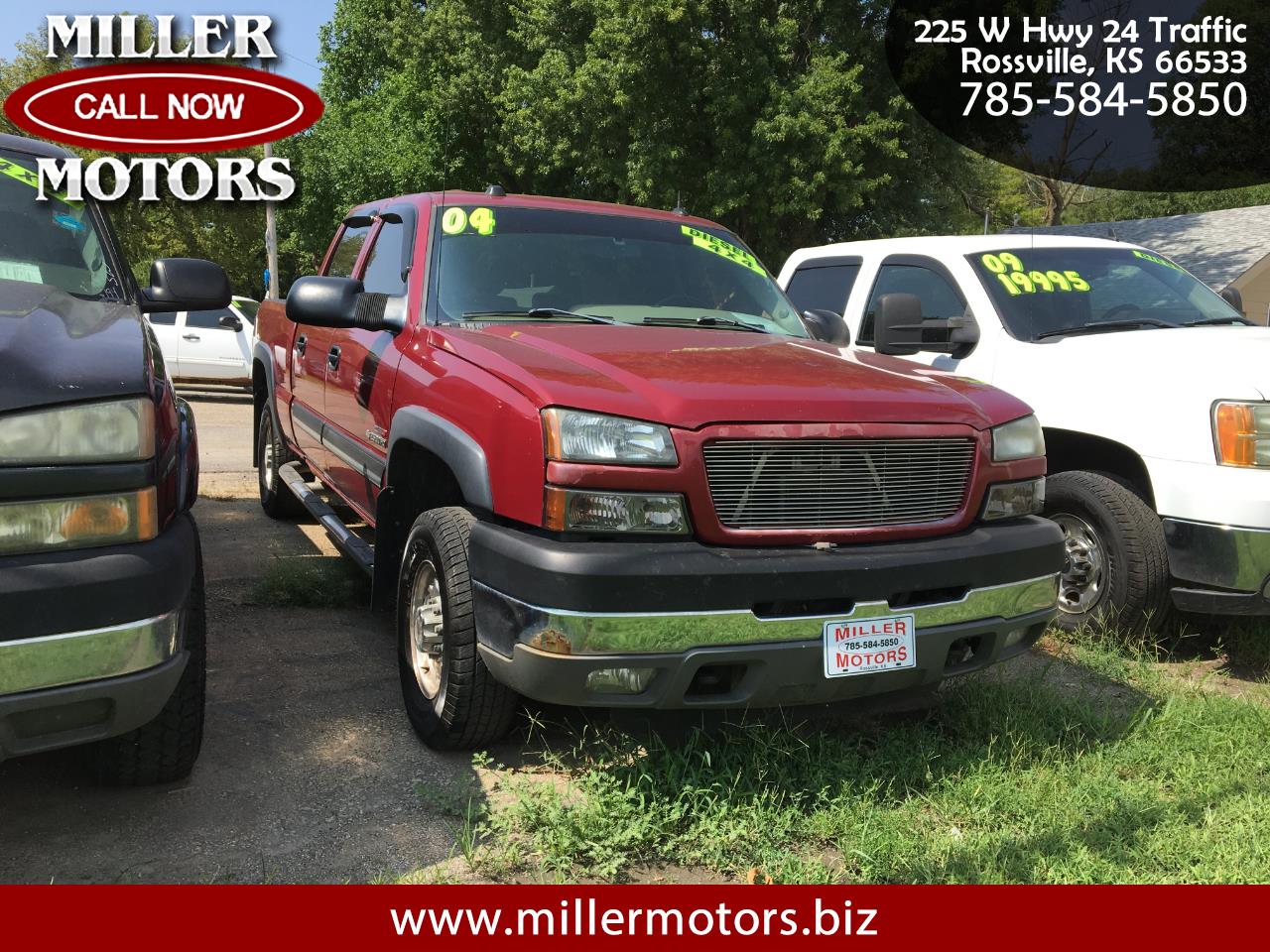 Used 2004 Chevrolet Silverado 2500HD LS Crew Cab 4WD for Sale in