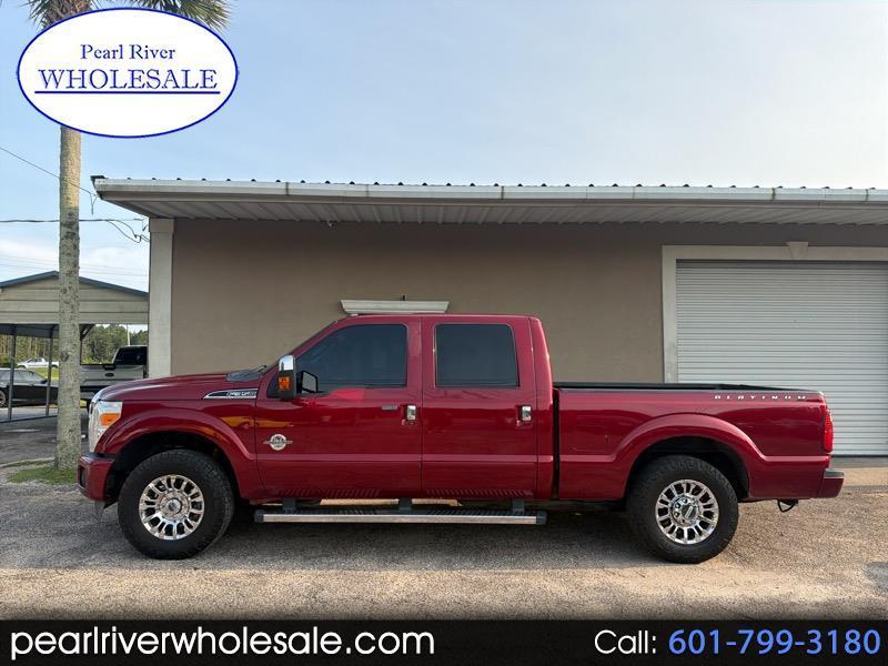 2013 Ford F-350 SD Platinum Crew Cab 4WD