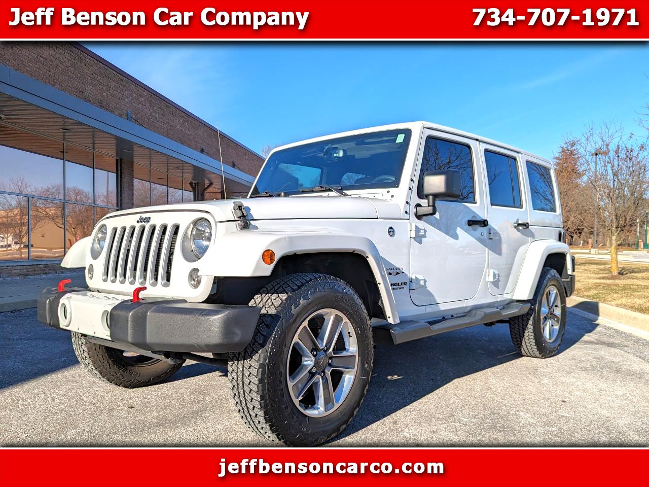 2016 Jeep Wrangler Unlimited Sahara