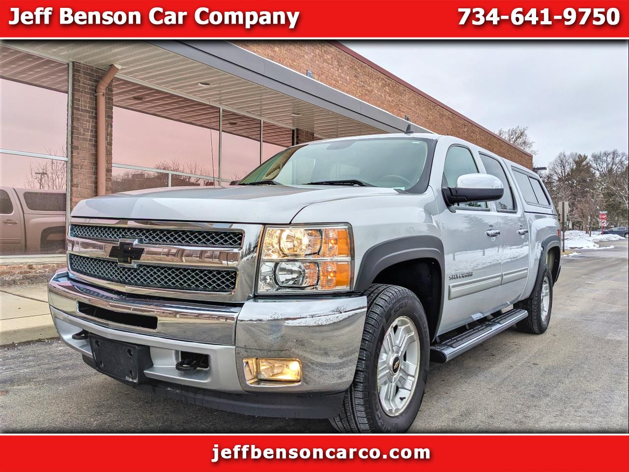 Used 2013 Chevrolet Silverado 1500 4WD Crew Cab 143.5" LT for Sale in