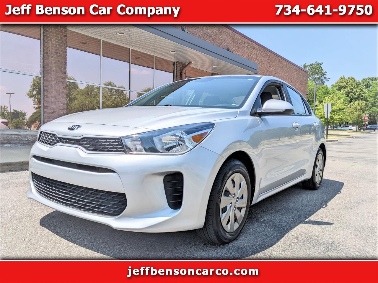 Used 2020 Kia Rio S IVT for Sale in Wayne MI 48154 Jeff Benson Car Company
