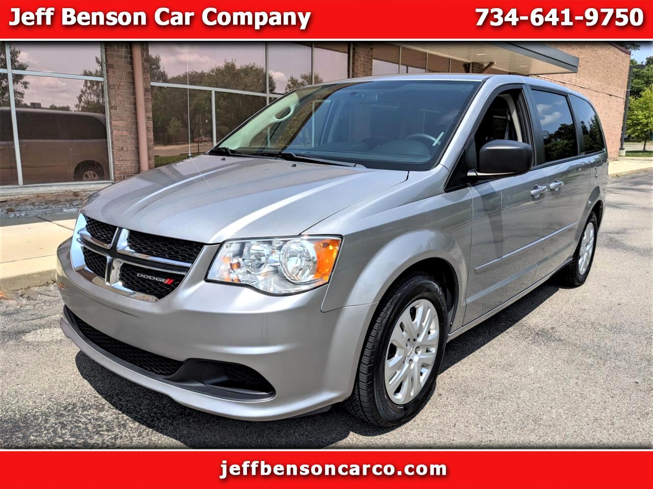 Used 2016 dodge grand caravan se for sale in wayne mi 48154 jeff benson