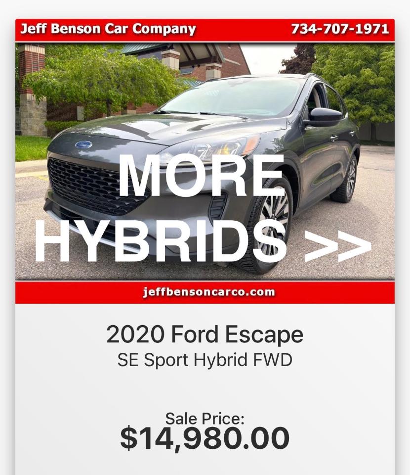 Ford Escape SEL Plug-In Hybrid FWD 2022