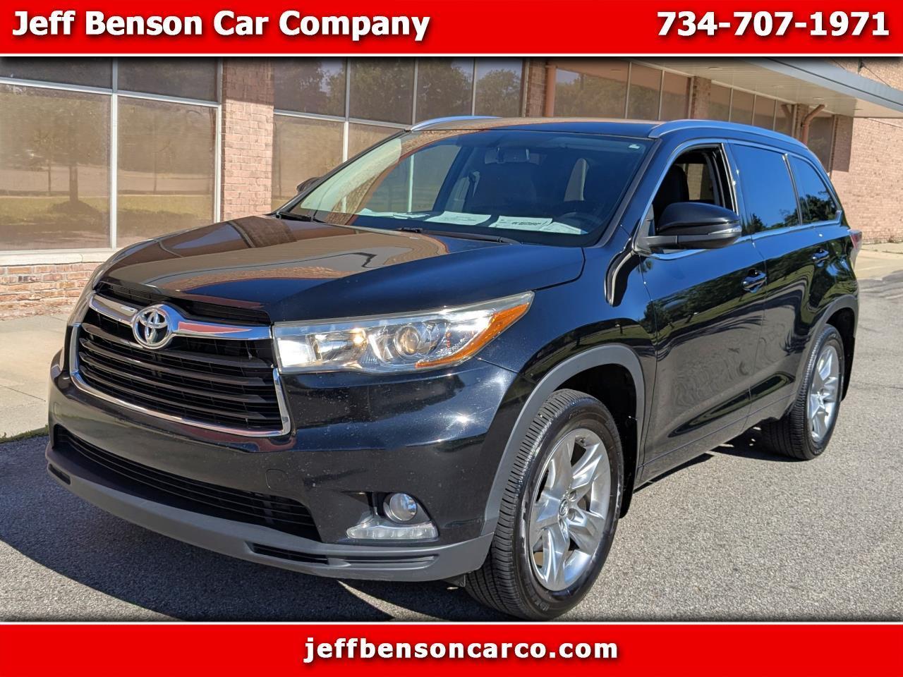 Toyota Highlander Limited AWD 2016