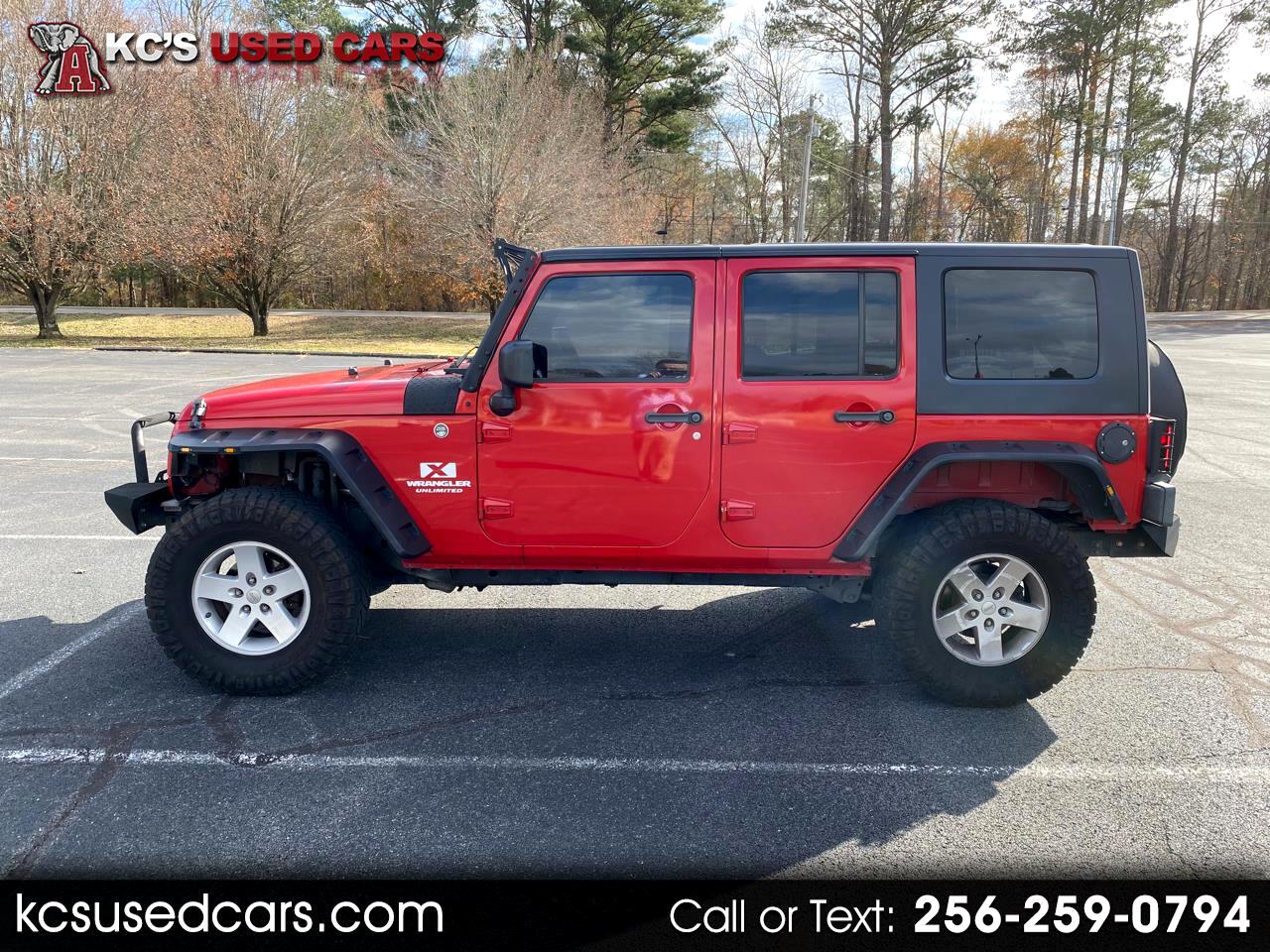 Used 2008 Jeep Wrangler 4WD 4dr Unlimited X for Sale in Scottsboro AL 35769  K C's Used Cars