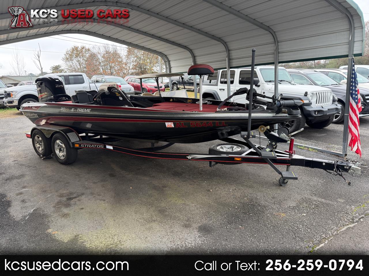 2001 Stratos Bass Boat 