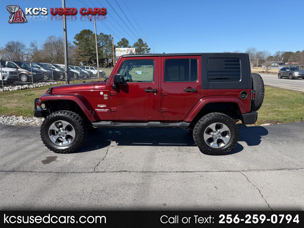 2010 Jeep Wrangler Unlimited 4WD 4dr Sahara