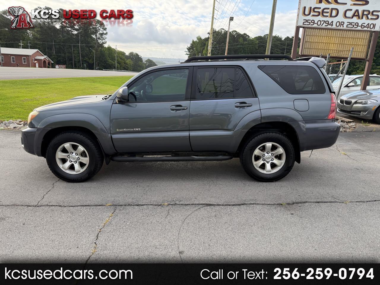 Toyota 4Runner 4WD 4dr V6 SR5 (Natl) 2007