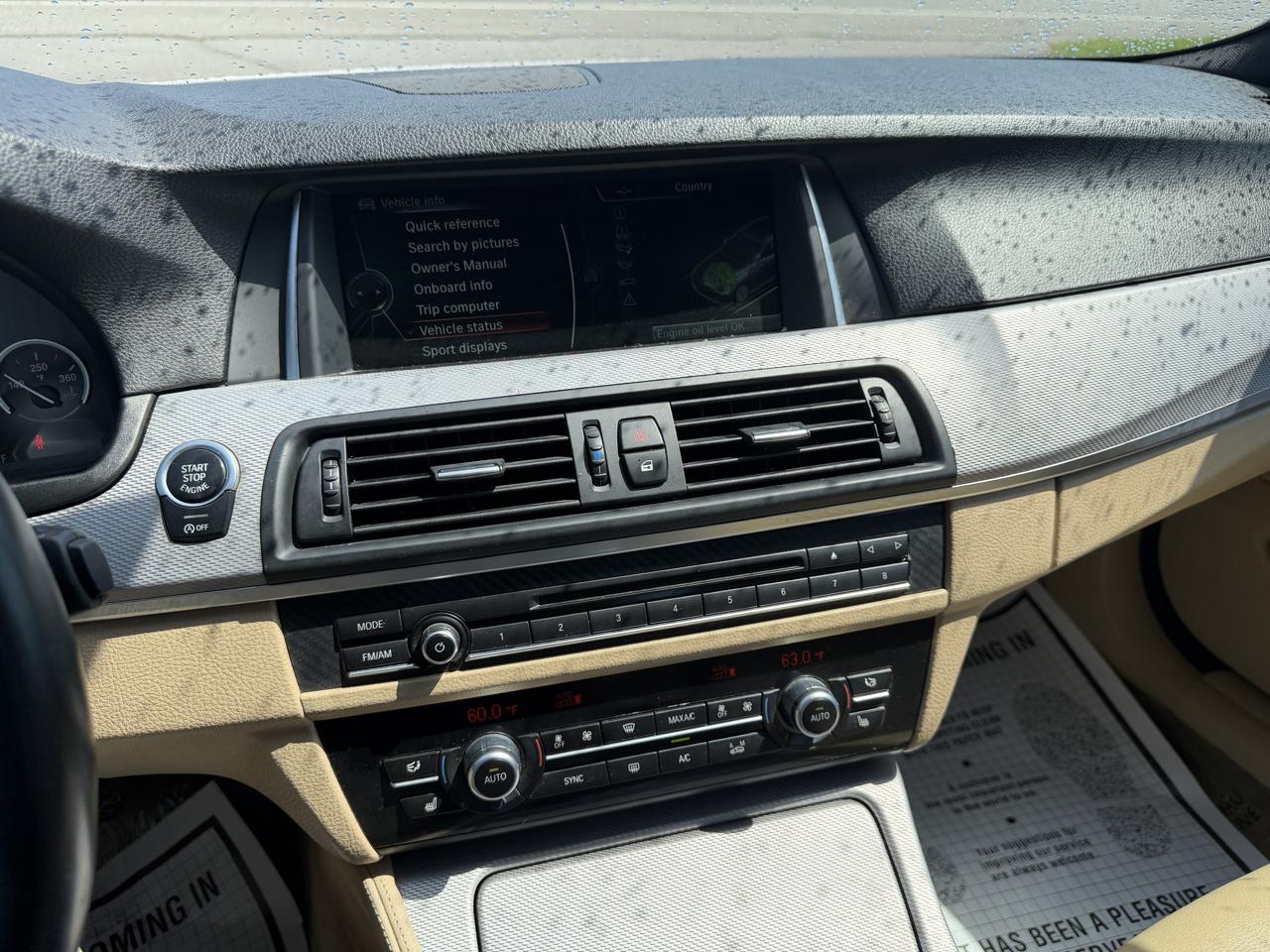 BMW 5 Series 4dr Sdn 535i RWD 2014