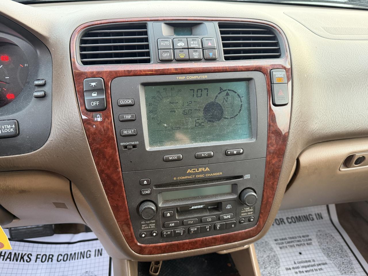 Acura MDX 4dr SUV Touring Pkg 2003