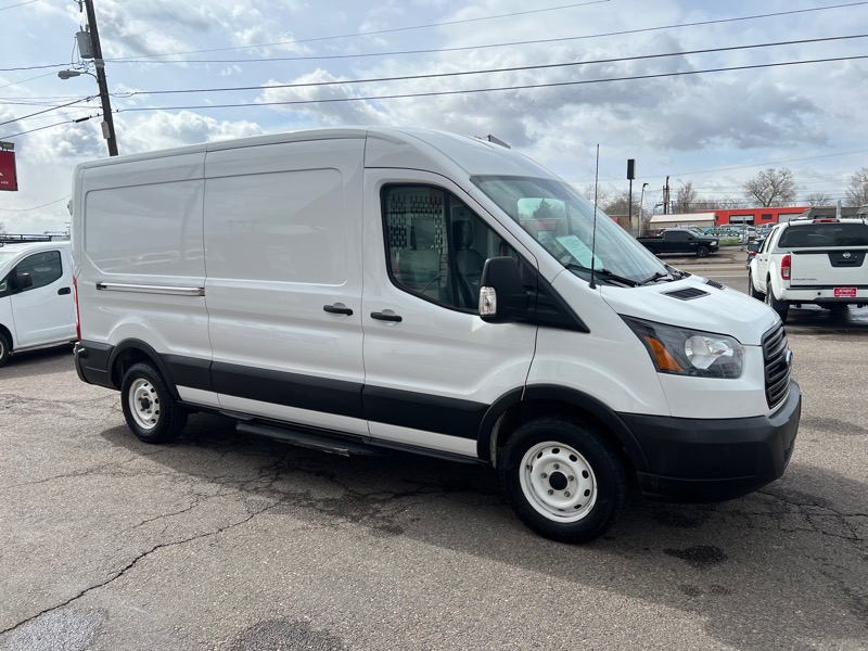 Used 2019 Ford Transit Van T150 148" Med Rf 8600 GVWR Sliding RH Dr