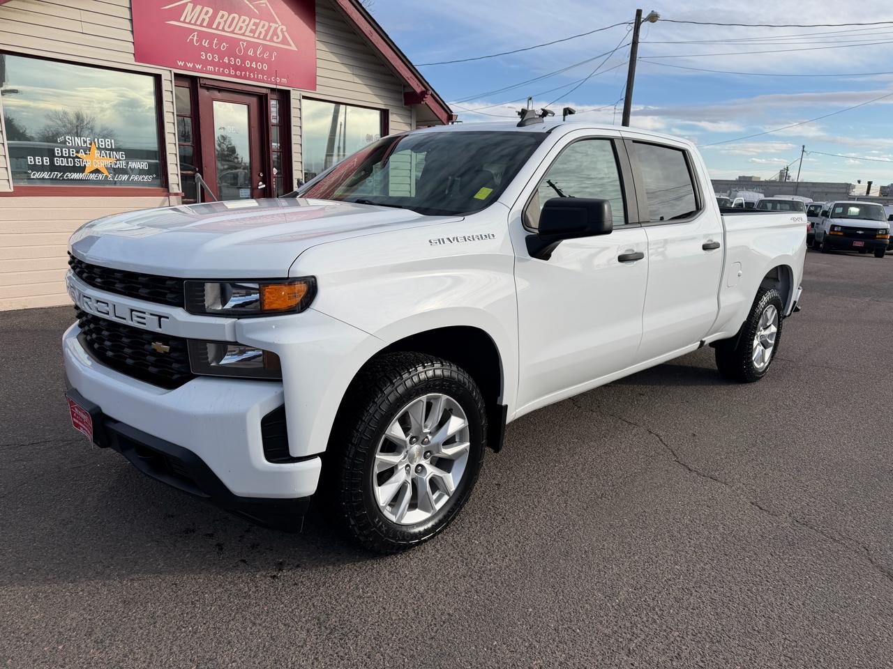 Chevrolet Silverado 1500 4WD Crew Cab 157" Custom 2021