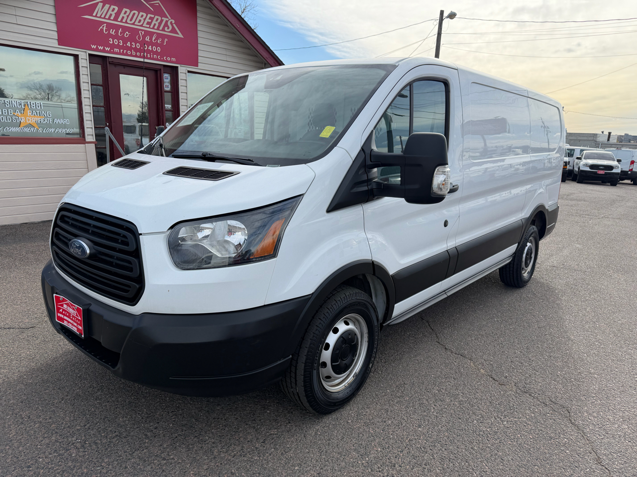 Ford Transit Van T-250 130" Low Rf 9000 GVWR Sliding RH Dr 2019
