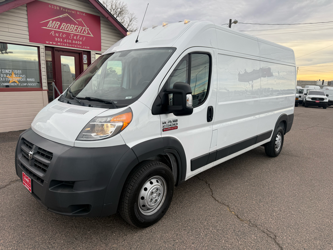 RAM ProMaster Cargo Van 2500 High Roof 159" WB 2017