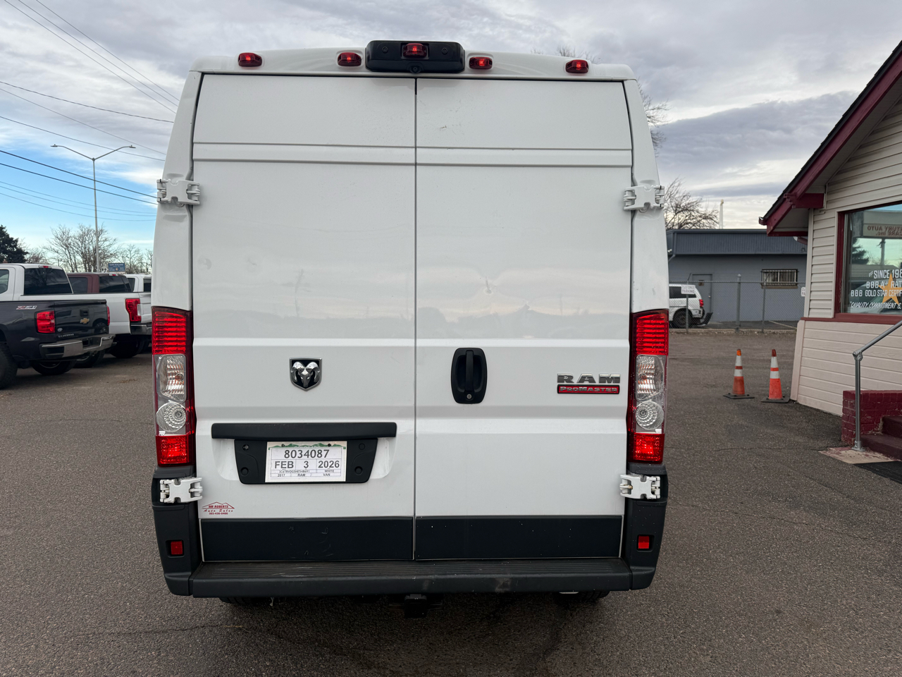 RAM ProMaster Cargo Van 2500 High Roof 159" WB 2017