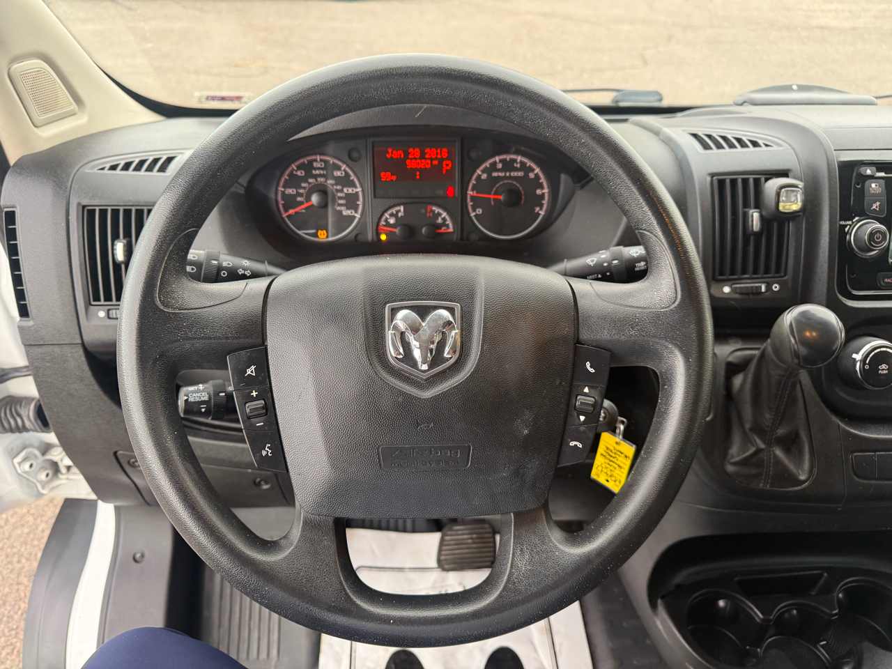 RAM ProMaster Cargo Van 2500 High Roof 159" WB 2017