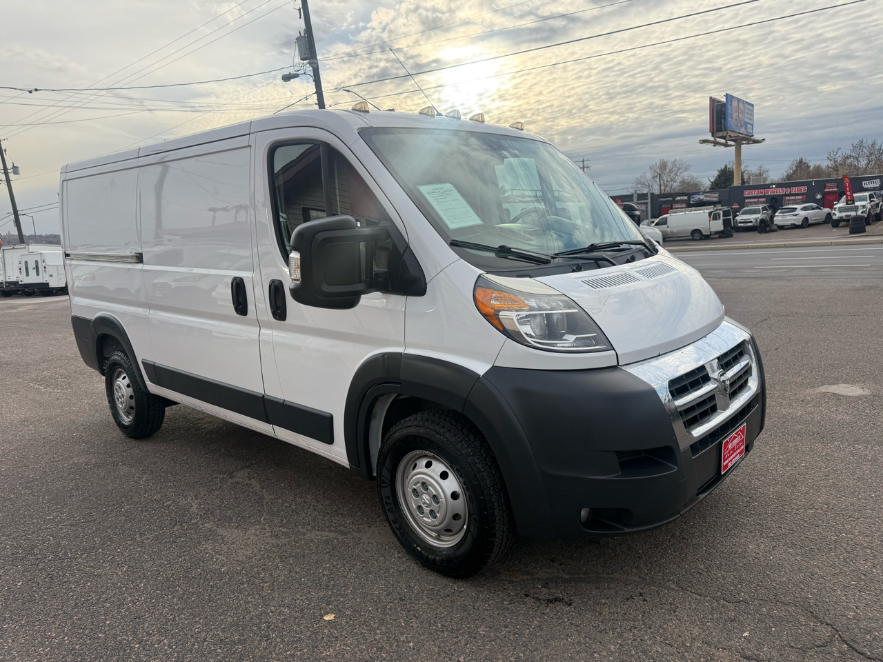 RAM ProMaster Cargo Van 1500 Low Roof 136" WB 2018