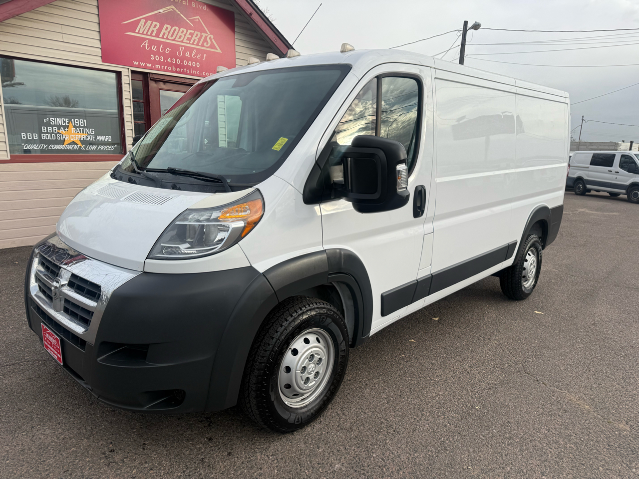 RAM ProMaster Cargo Van 1500 Low Roof 136" WB 2018