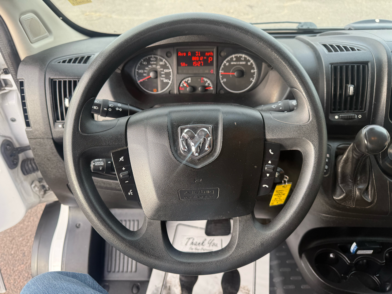 RAM ProMaster Cargo Van 1500 Low Roof 136" WB 2018