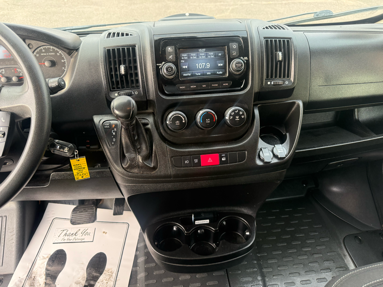 RAM ProMaster Cargo Van 1500 Low Roof 136" WB 2018