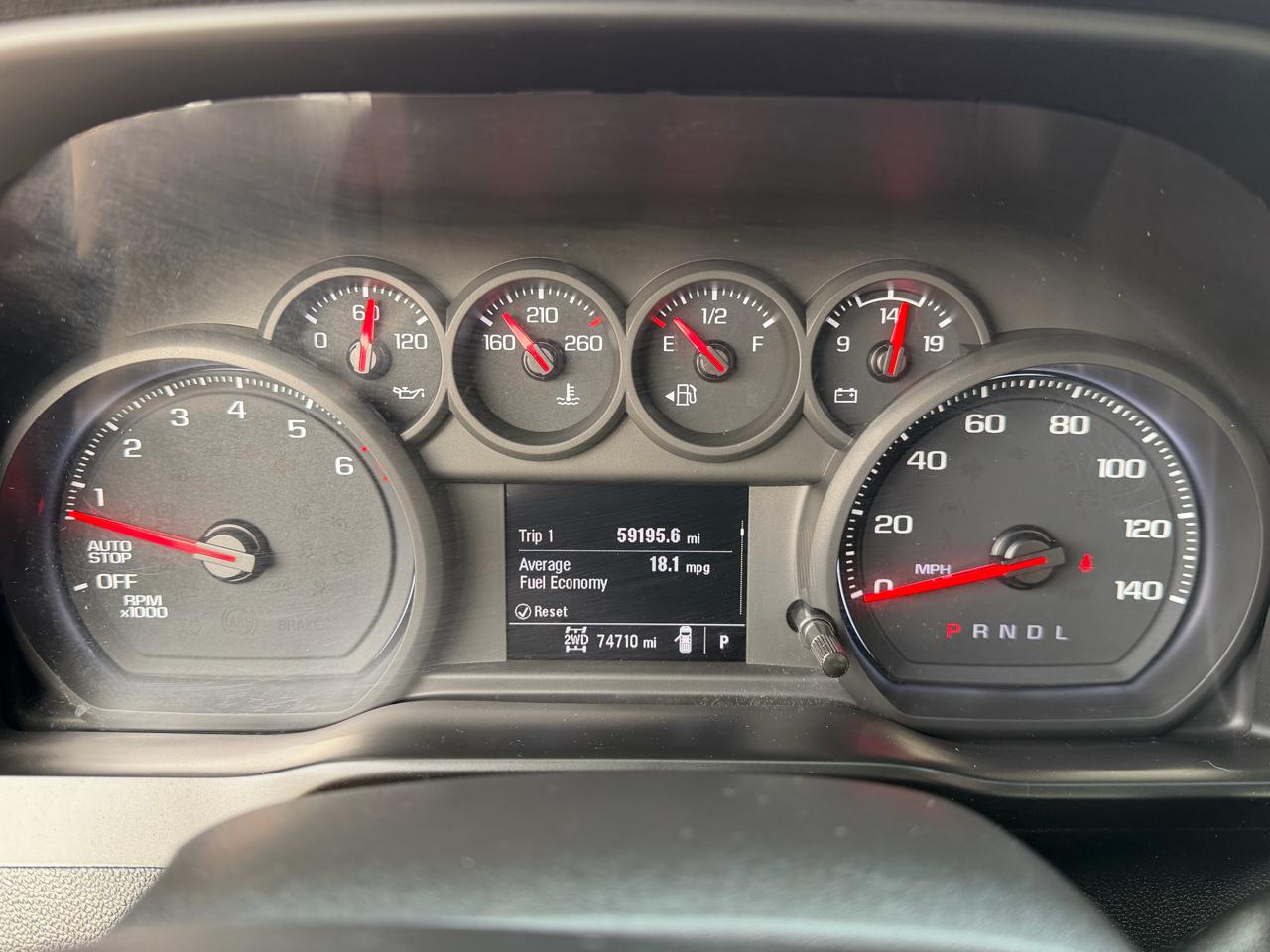 Chevrolet Silverado 1500 4WD Reg Cab 140" Work Truck 2022