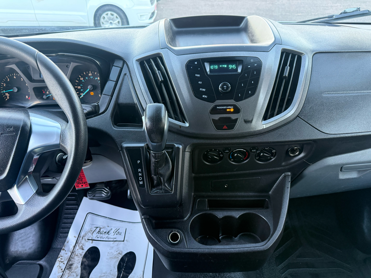 Ford Transit Van T-250 130" Low Rf 9000 GVWR Sliding RH Dr 2017