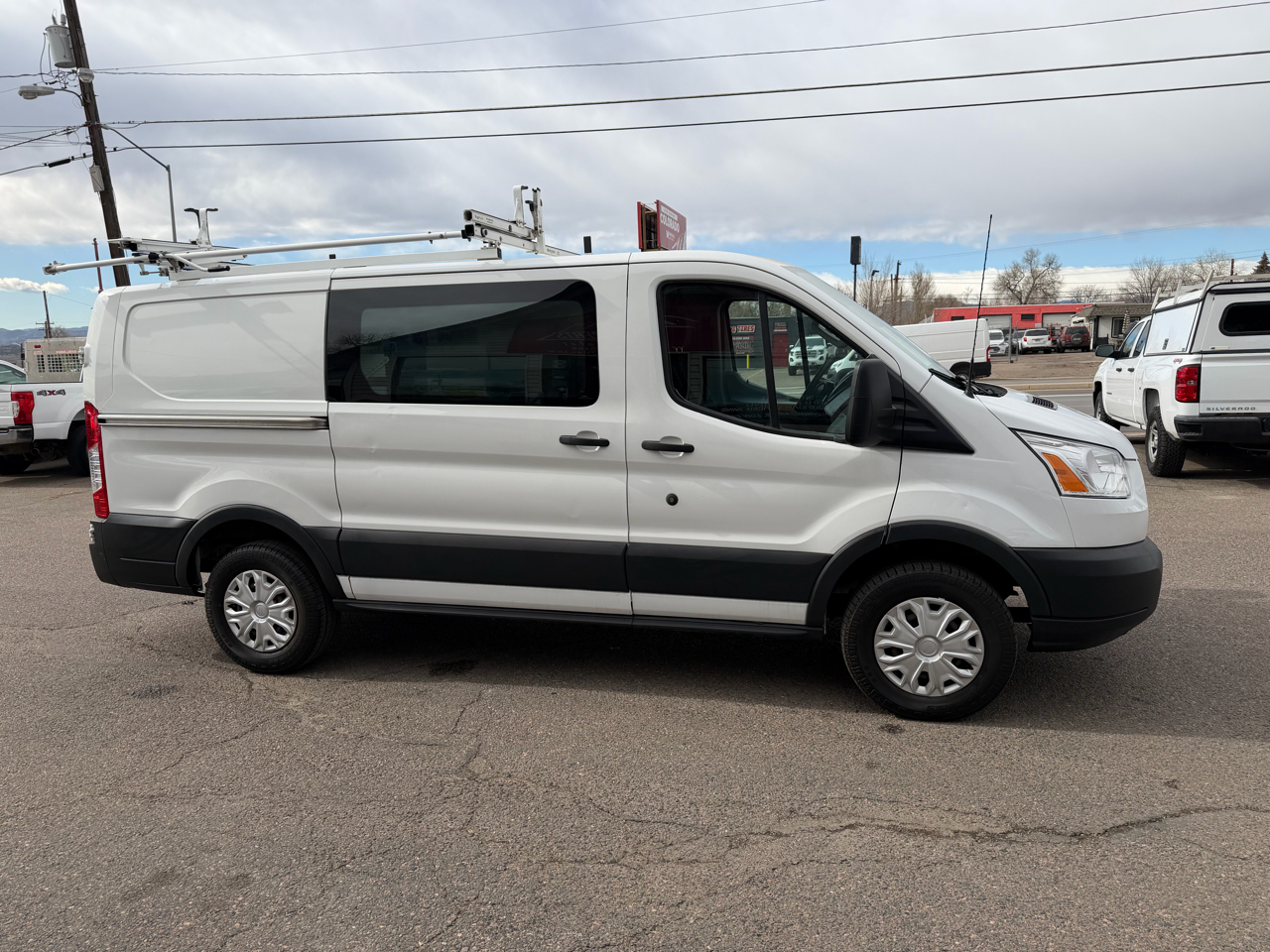 Ford Transit Van T-250 130" Low Rf 9000 GVWR Sliding RH Dr 2017