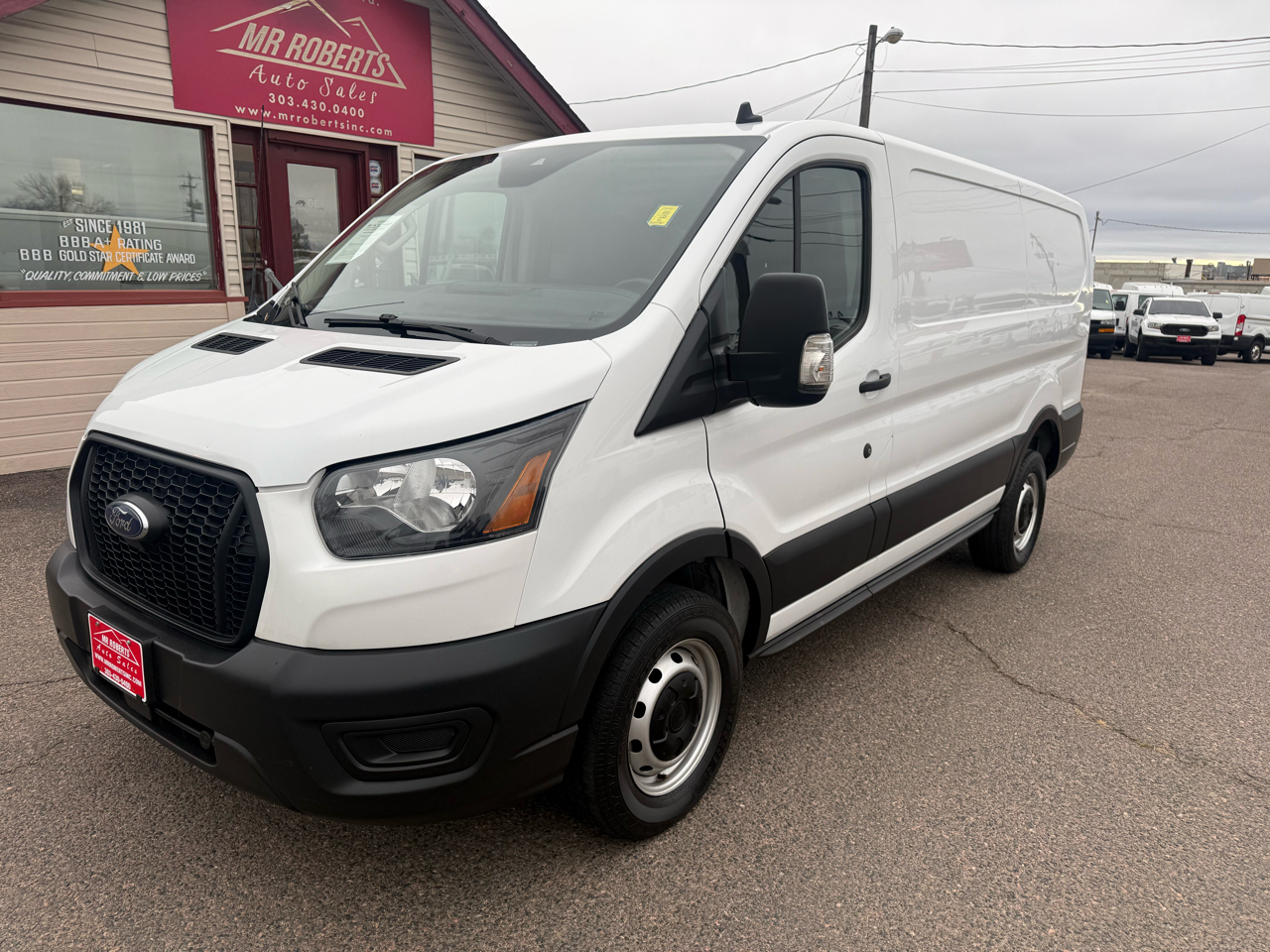 Ford Transit Cargo Van T-250 130" Low Rf 9070 GVWR RWD 2021