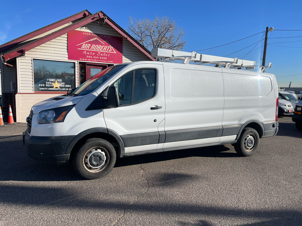 Ford Transit Van T-250 148" Low Rf 9000 GVWR Sliding RH Dr 2019