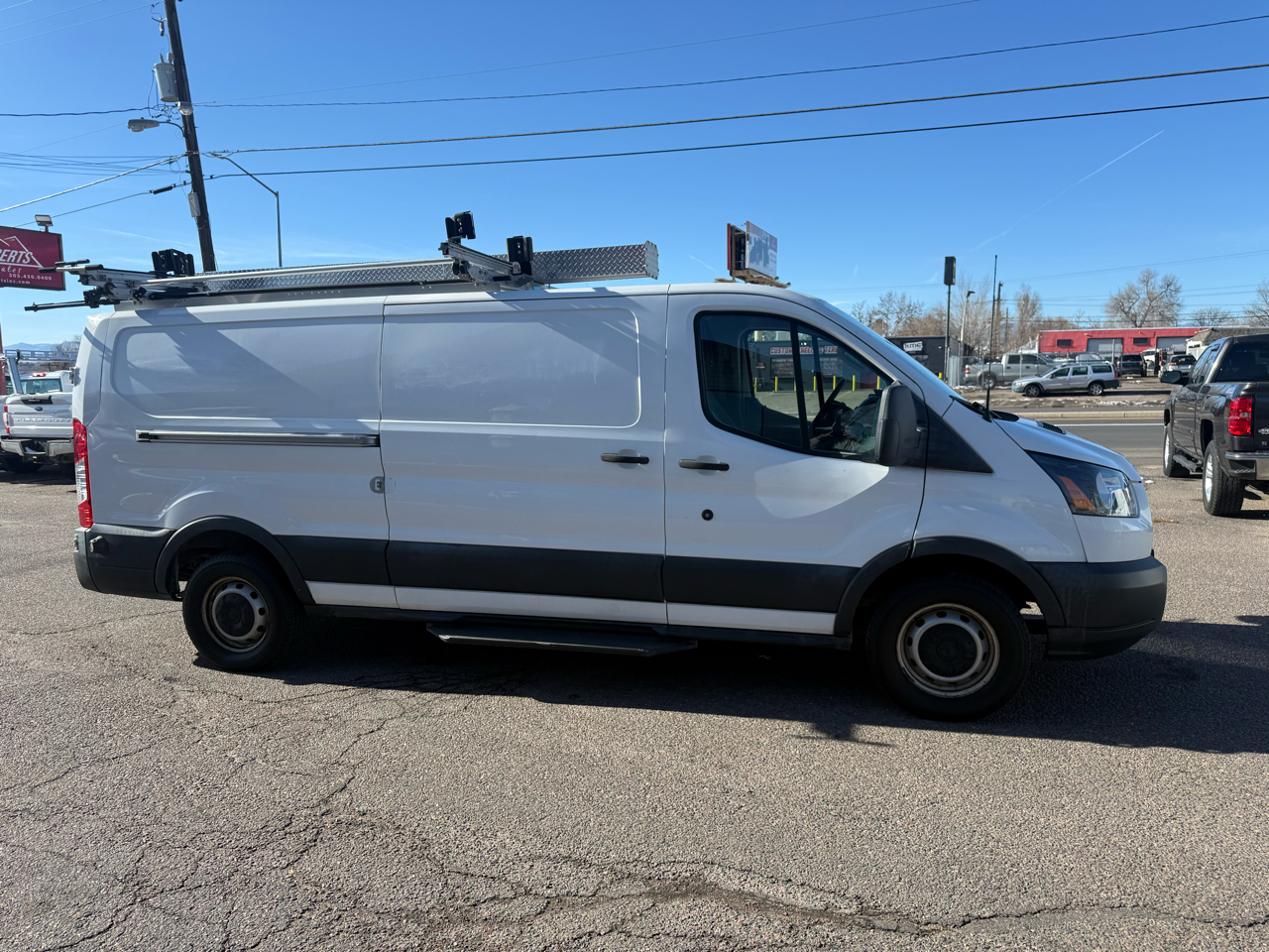 Ford Transit Van T-250 148" Low Rf 9000 GVWR Sliding RH Dr 2018