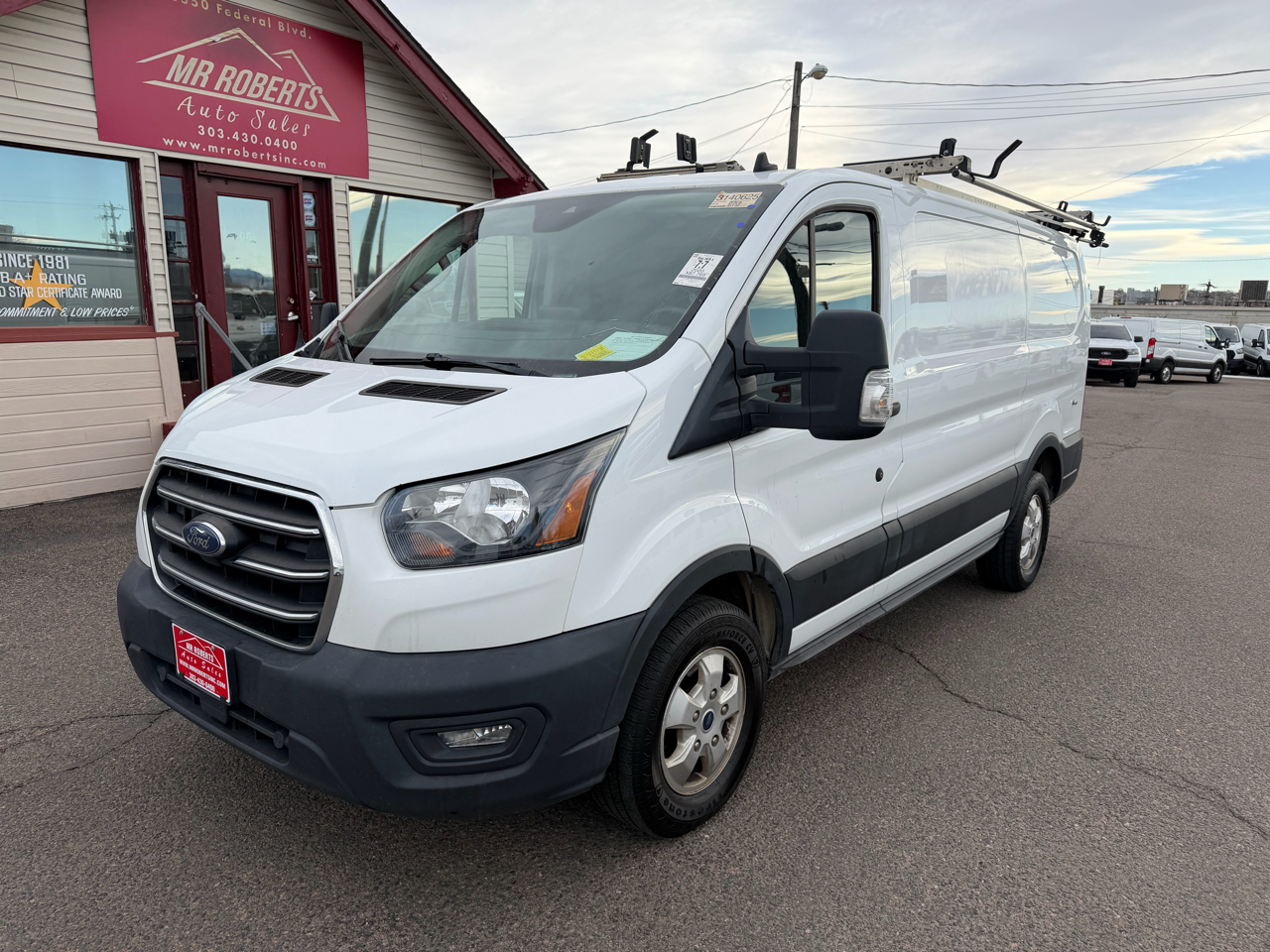 Ford Transit Cargo Van T-250 130" Low Rf 9070 GVWR RWD 2020