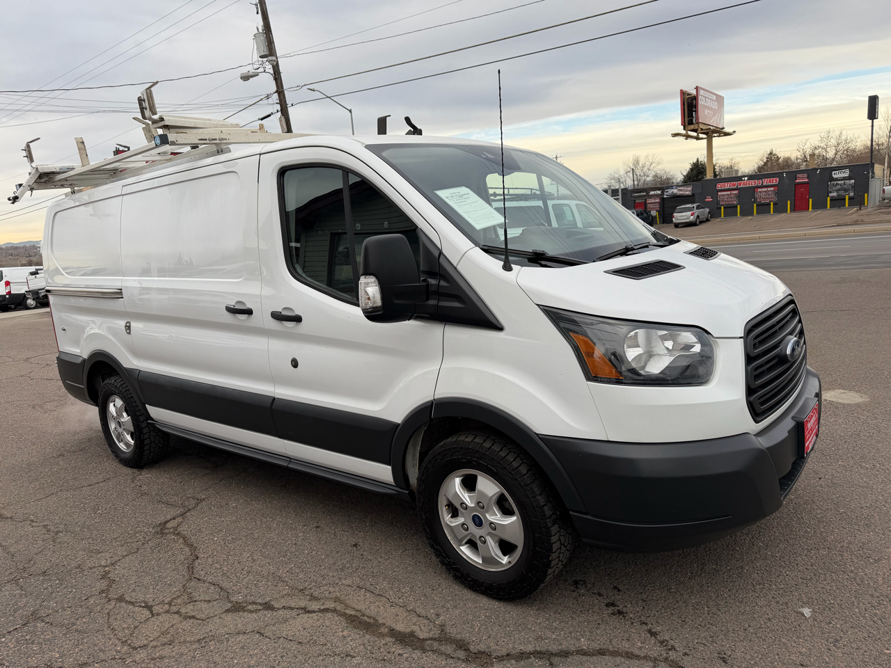 Ford Transit Van T-250 130" Low Rf 9000 GVWR Sliding RH Dr 2018