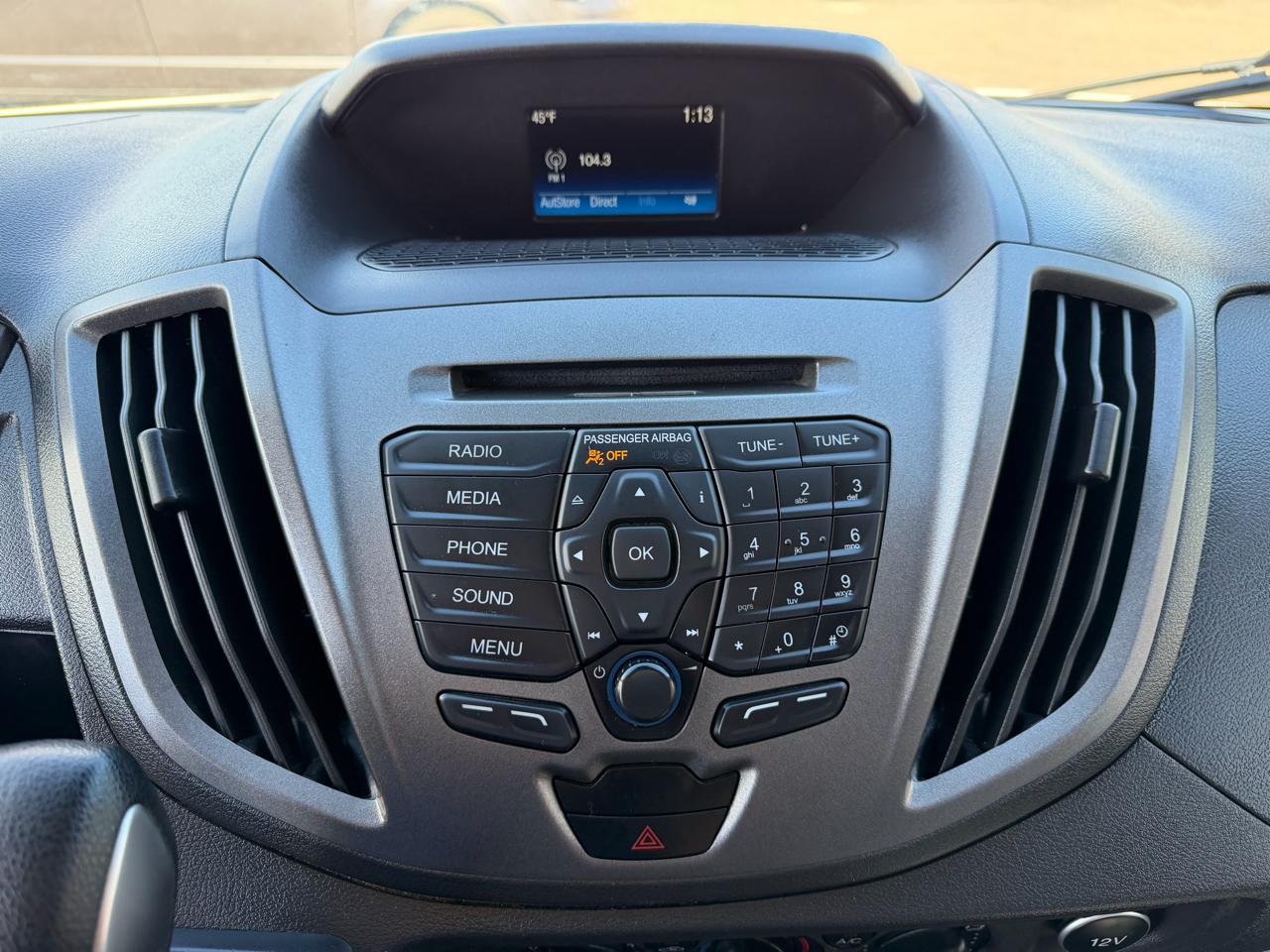 Ford Transit Van T-250 148" Low Rf 9000 GVWR Sliding RH Dr 2018