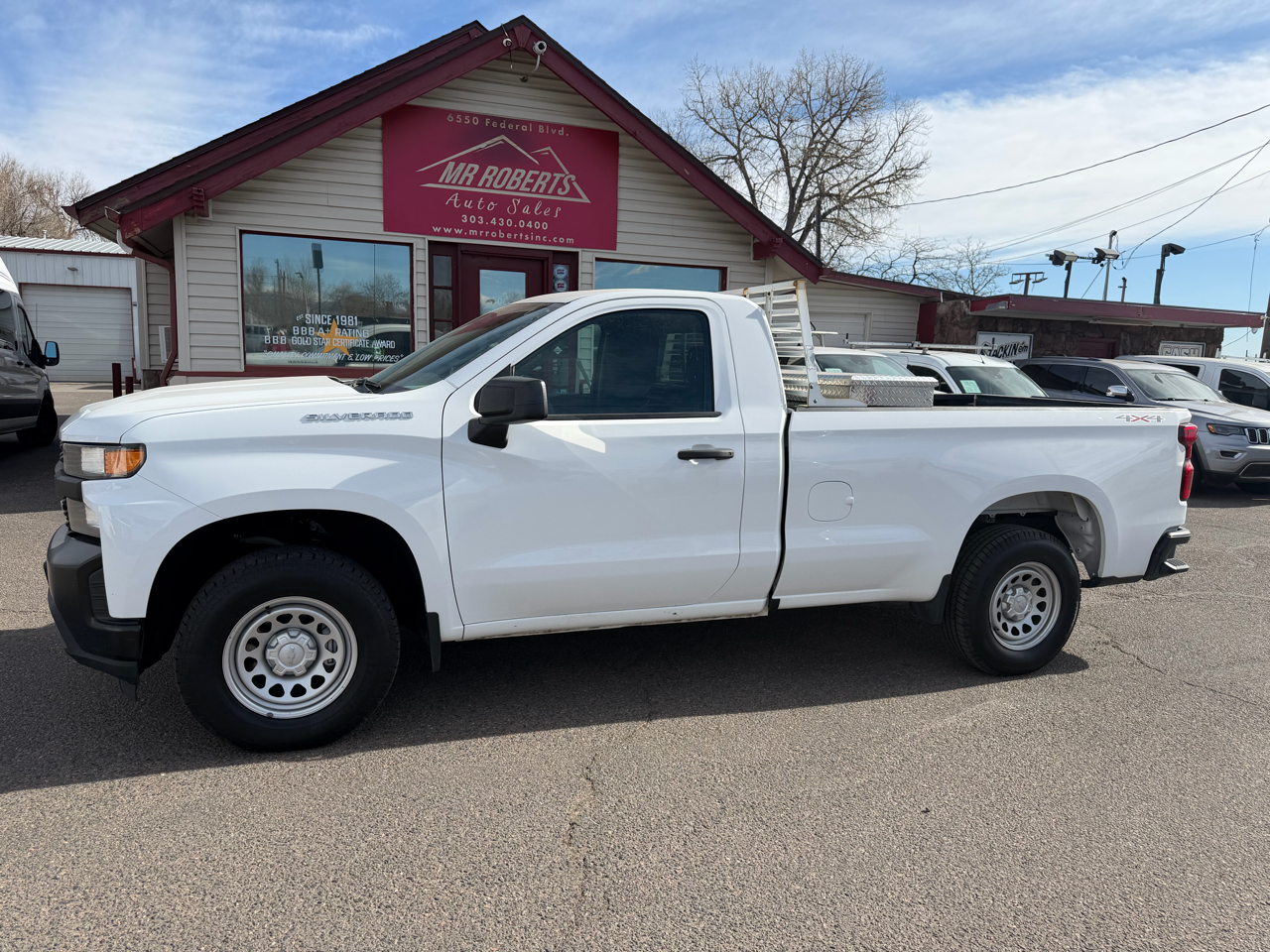 Chevrolet Silverado 1500 4WD Reg Cab 140" Work Truck 2020