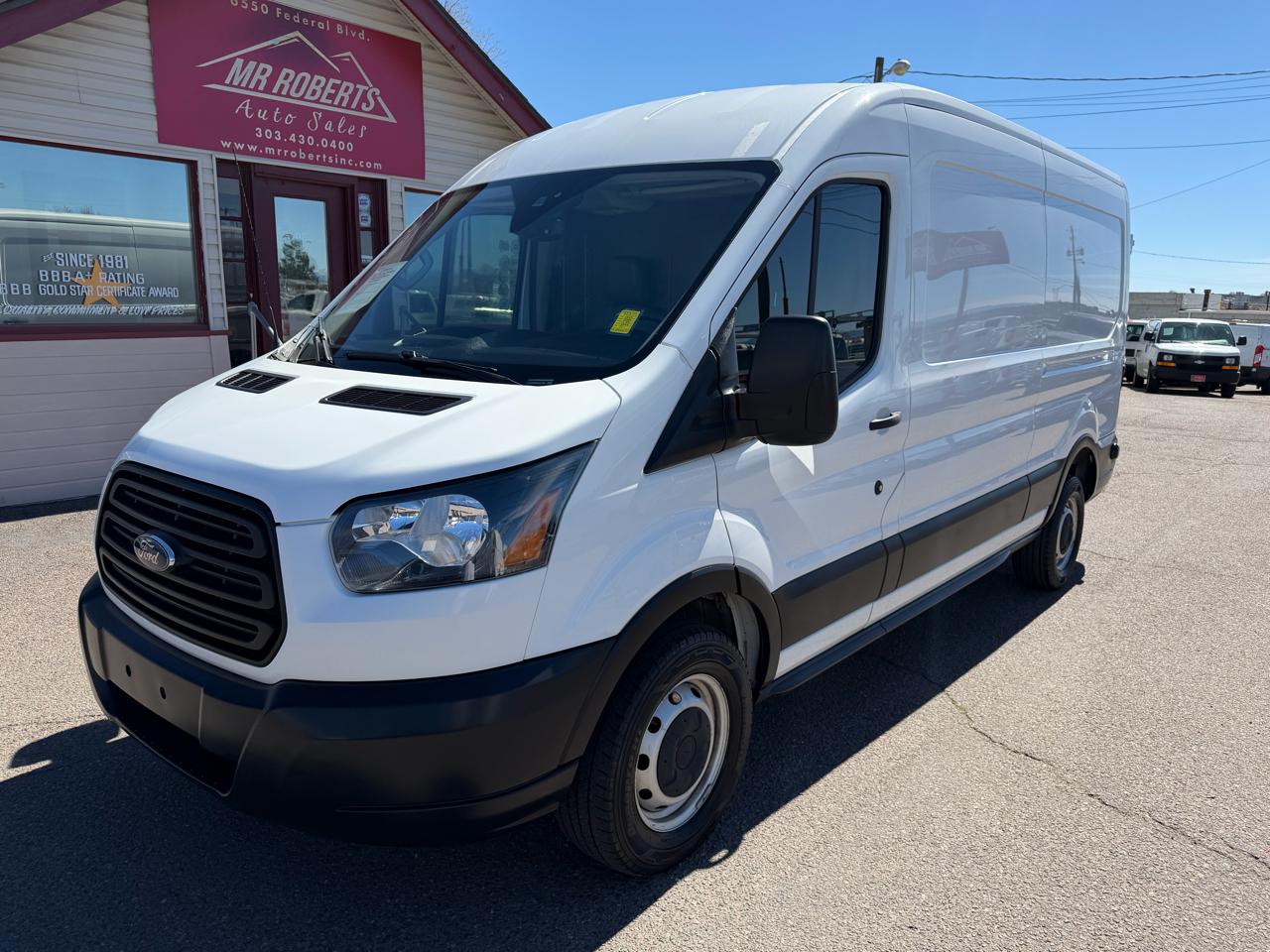 Ford Transit Van T-250 148" Med Rf 9000 GVWR Sliding RH Dr 2019